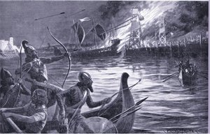 Siege of Tyre av Alexander den store
